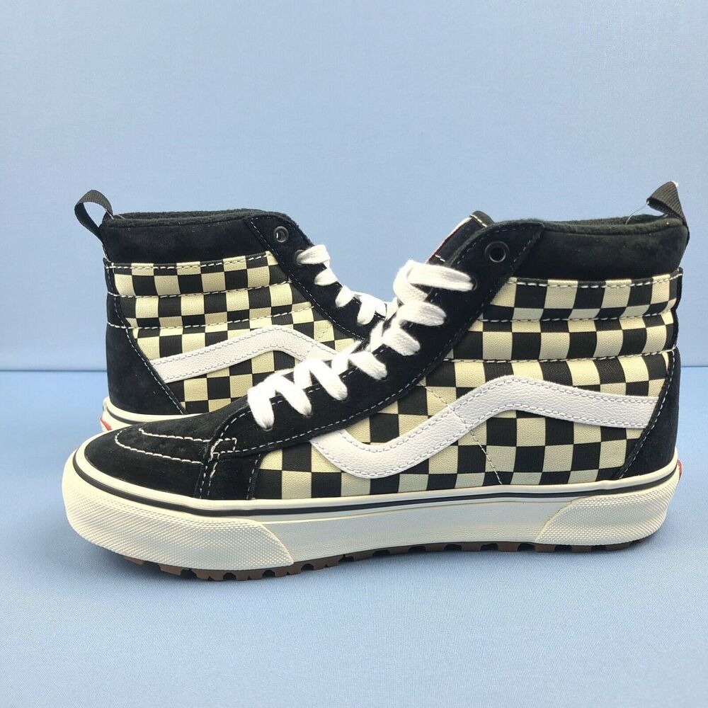 Vans Boots Mens 7.5 Sk8-Hi MTE-1 Checkerboard Primaloft Insulated Cold Weather - Picture 7 of 14